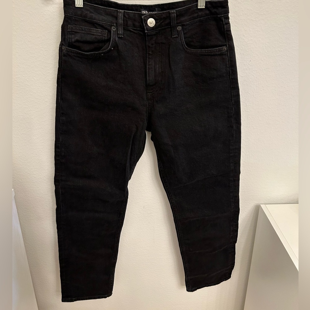 Size 8, Zara Black Denim